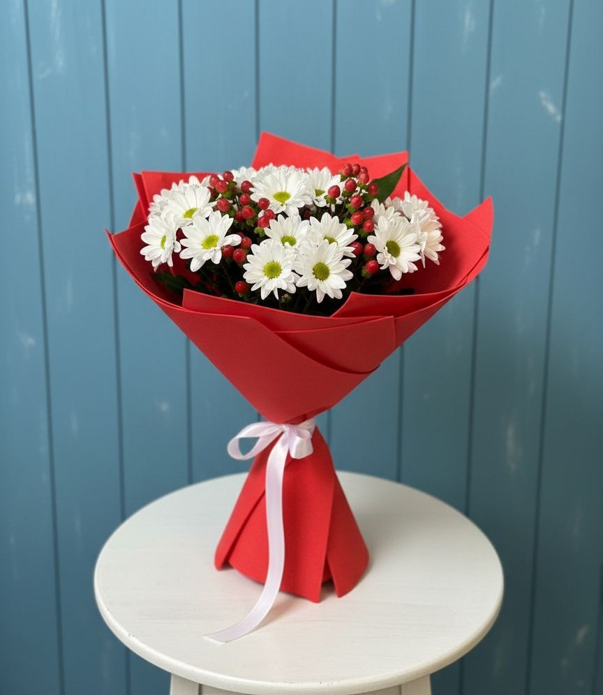 Букет цветов из: Хризантемы в Нелидово