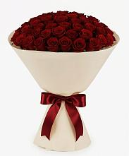 Букет 101 Бордовая роза Блэк Бакарра в Нелидово