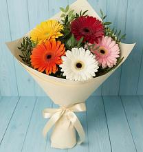 Букет цветов из:  Герберы в Нелидово