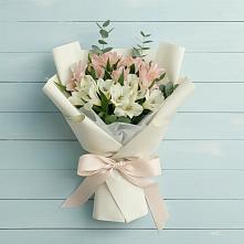 Букет цветов из:  Альстромерии в Нелидово