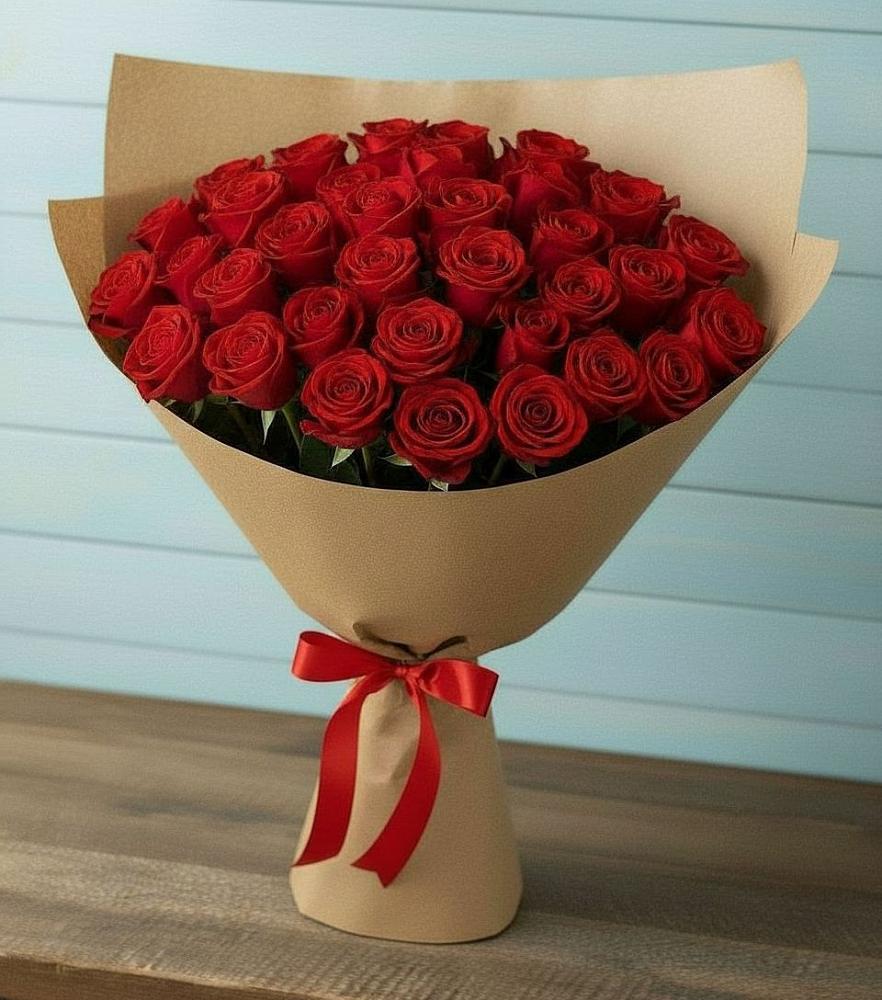 Букет Красные розы Милано в Нелидово