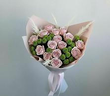 Букет цветов из:  Розы и Хризантемы в Нелидово