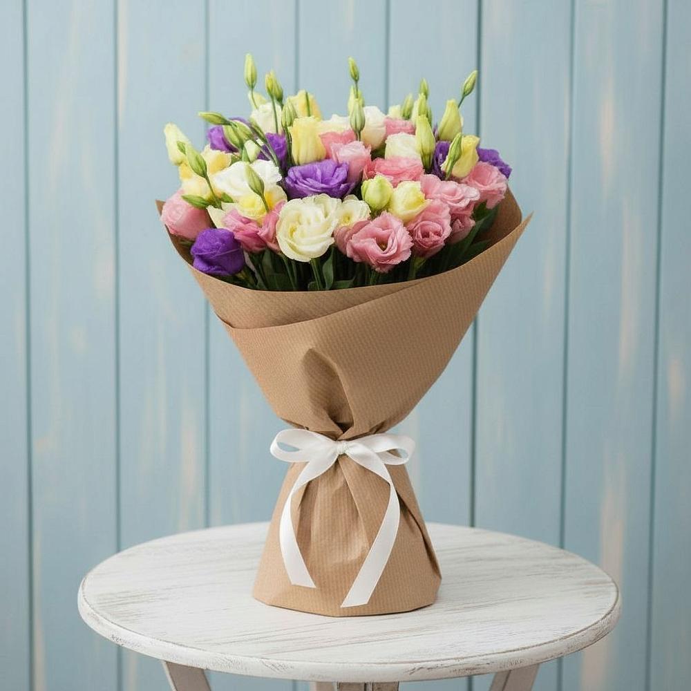 Букет цветов из: Лизиантусы в Нелидово