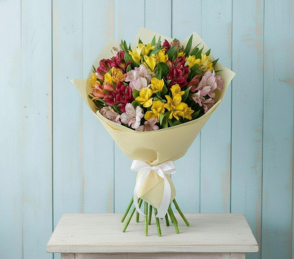 Букет цветов из: Альстромерии в Нелидово