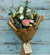 Букет цветов из:  Розы и Лизиантусы #REPLACE_PRED# Нелидово